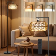 HOMCOM Dimmable Standing Lamp