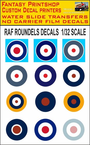 Raf roundels decals water - roundels,