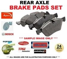 Rear Axle BRAKE PADS SET for MERCEDES VARIO Dumptruck 818 DA 4x4 2006->on