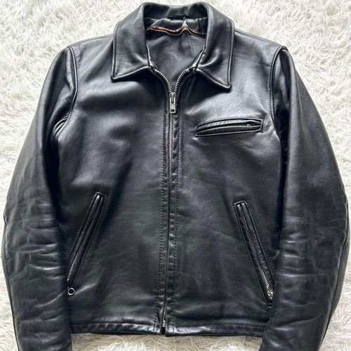 Schott 642 leather jacket - leather,