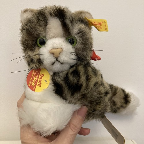Vintage steiff snuffi - vintage, tabby