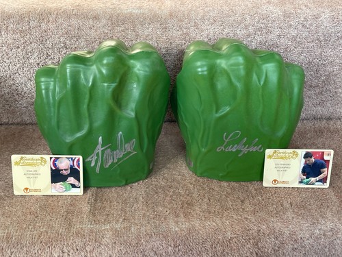 Hulk fists signed stan - by, lee