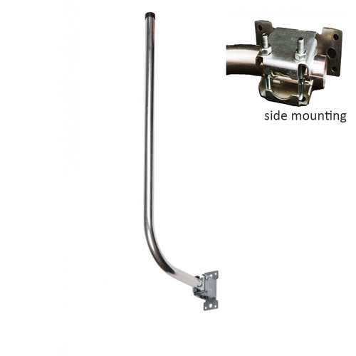 Shaped pole bracket - pole,