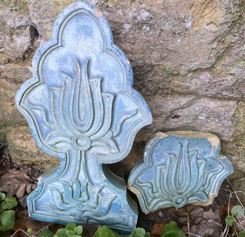 Vintage art deco blue green - deco,