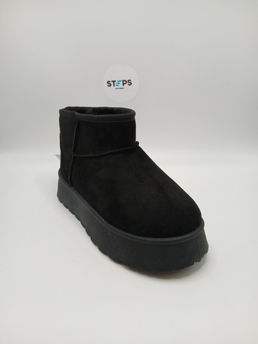 Ankle boots platform black - boots,