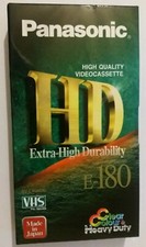 Panasonic VHS HD Blank Video