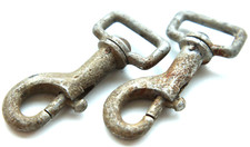 Pair Of WWII WW2 Original German Aluminum Leash Carbine