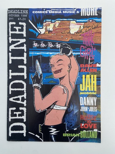 Deadline comic magazine 1998 - comic,