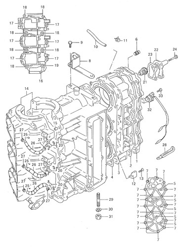 Suzuki genuine bolt - genuine, dt50