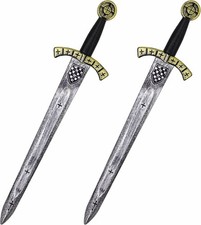 Set of Two 61cm Plastic Knight