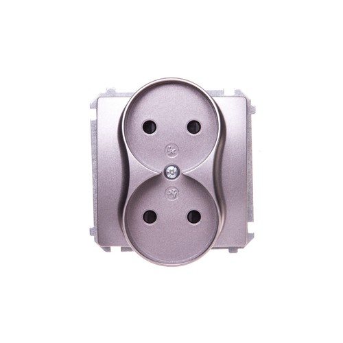 Simon basic double socket 16a - simon,