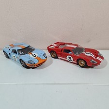 Pair of Scalextric Ford GT40 