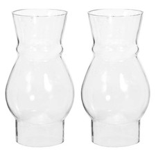  2 Pcs Clear Chimney for