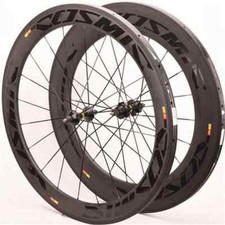 Carbon Fixed Gear Track Bike Wheelset 700C Clincher Tubular Width 23mm 