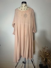 Privatsachen dress organic texture pink cotton size 2 12-16