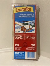 LAURENTIEN Coloured Pencils Pack of 20 EBERHARD FABER Canada SEALED New
