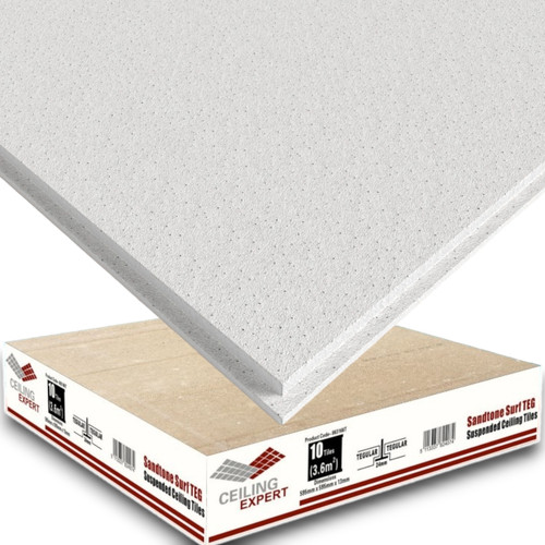 Suspended ceiling tiles - suspended,