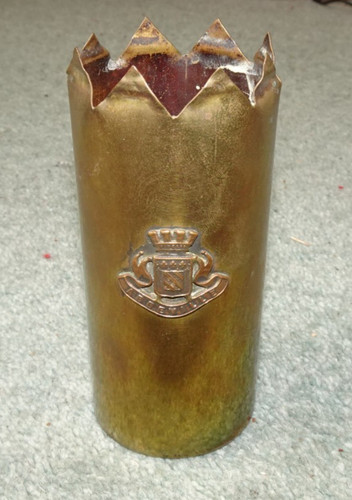 Trench art ww2 pen - art,