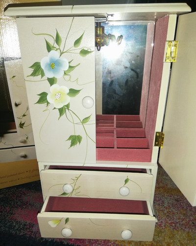 Vintage mele jewellery box