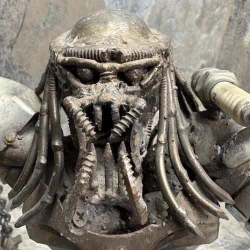 Predator action figure - figure, metal