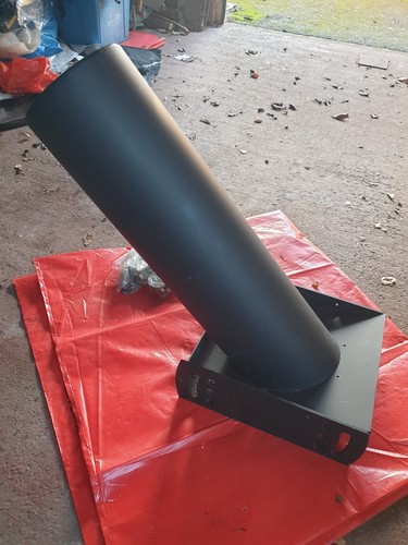 Lead roof flashing pipe - lead, 45°