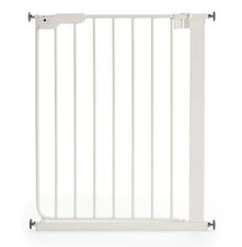 Baby Dan Gate Lise White Narrow Baby Safety Stair Door Gate Width 63-69.5cm New