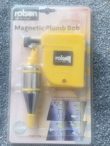 Heavy 400g magnetic plumb bob - magnetic,