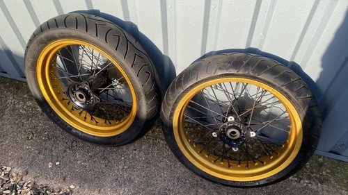 Supermoto front and - front, rear