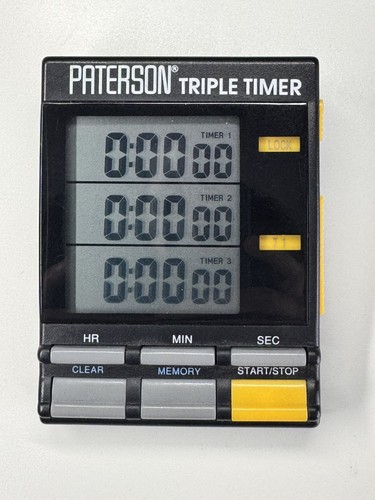 Paterson triple darkroom timer - paterson,