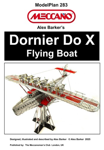 Meccano modelplan dornier - meccano,