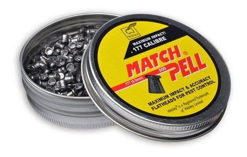 Webley matchpell pellets 177 - matchpell, .177