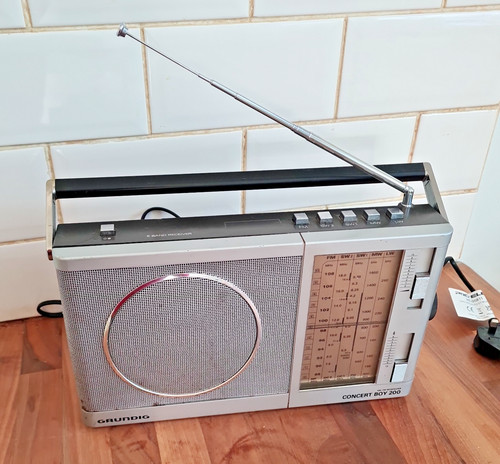 Vintage grundig concert - concert, boy