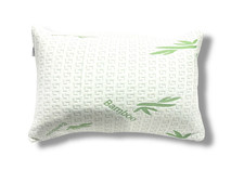 1x Memory Foam Bamboo Bed