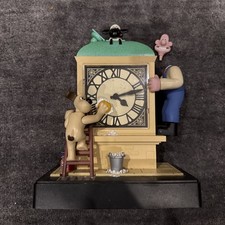 Wallace & Gromit Alarm Clock A Close Shave 1998 Lights Up Music For Parts