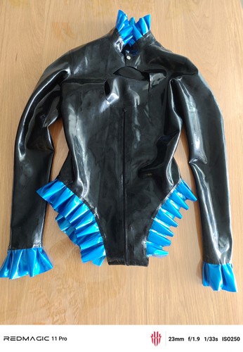 Latex bodysuit - latex,