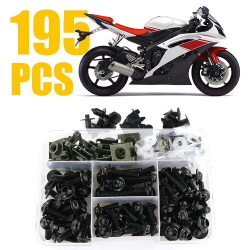 Complete red body bolt fairing - red,