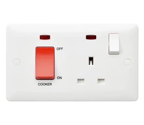 45a cooker switch 13a - switch,
