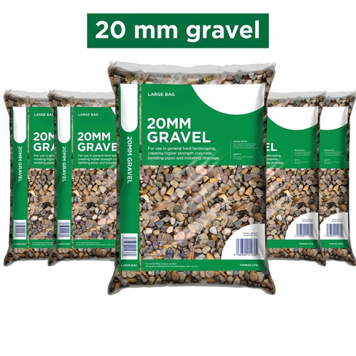 20mm pea gravel - pea, garden