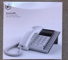 BT Converse 2300 Corded Telephone - White