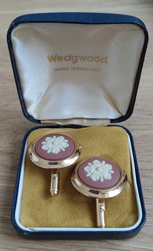 Wedgwood jasperware cufflinks - wedgwood,