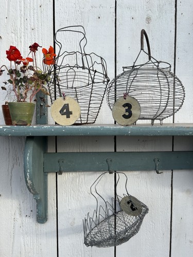 Vintage french wire egg - vintage,