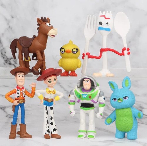 7pcs toy story action figure - 7pcs, 4