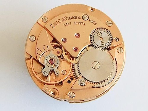 Enicar 1141 watch - ar, movement