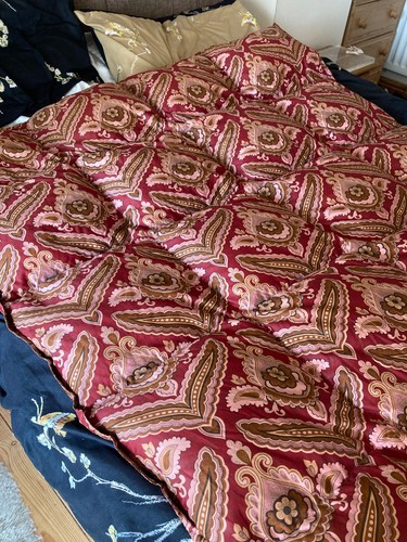 Vintage eiderdown quilt - vintage,