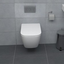 Rimless Square Wall Hung