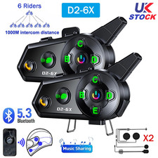 2 Pack 1000M Motorcycle Helmet