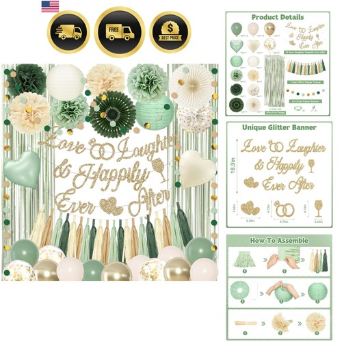 Sage green bridal - green, shower