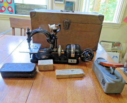 Antique willcox gibbs sewing - willcox,