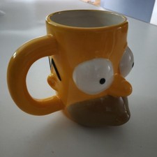 Homer Simpson Head Coffee Mug