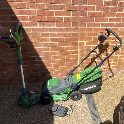 Powerbase 34cm cordless - cordless, push
